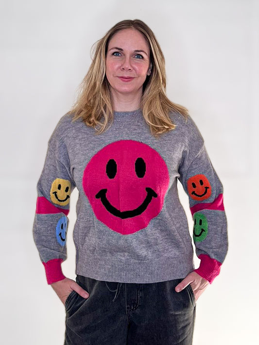 Strickpulli SMILEY