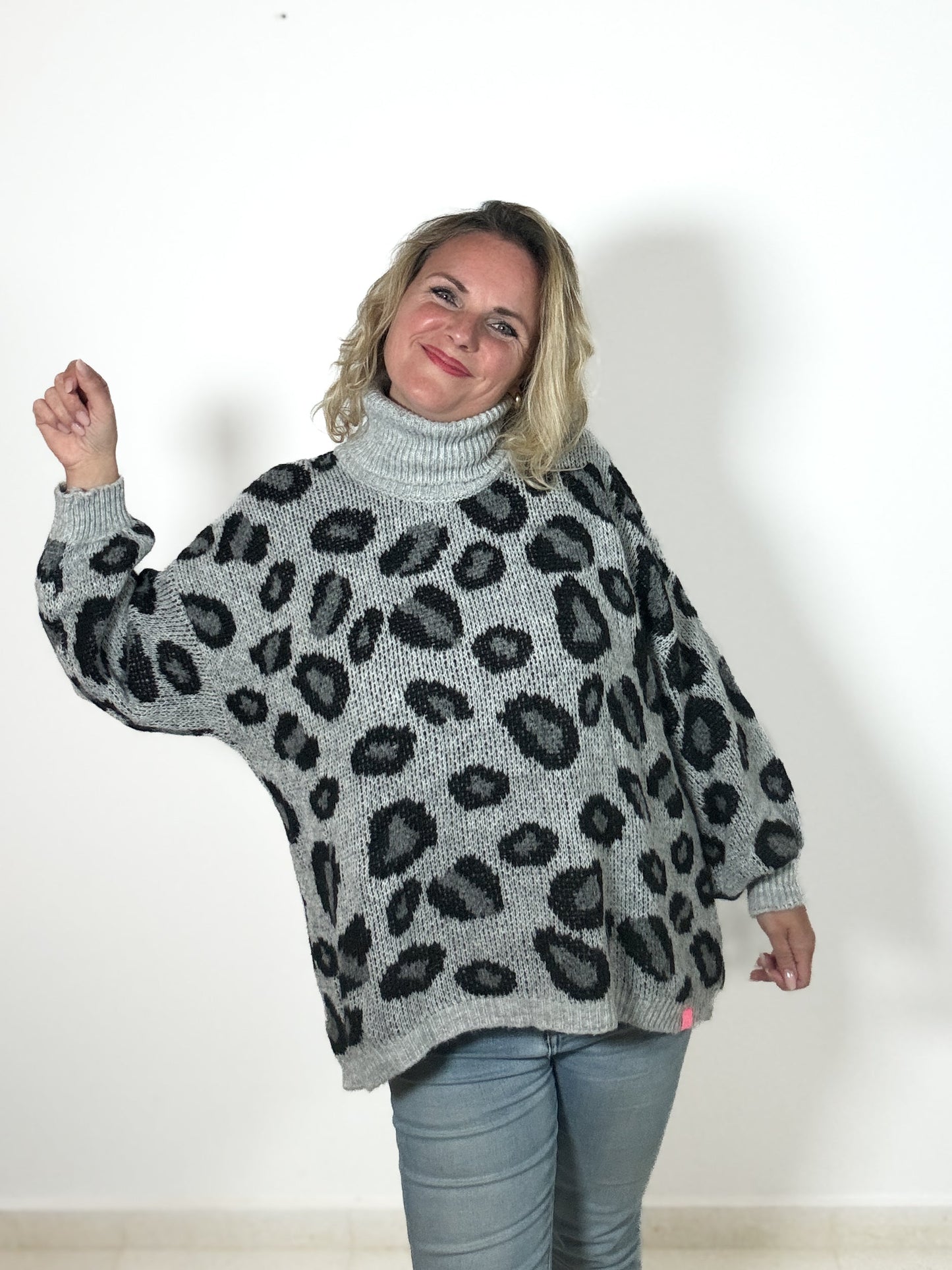 Leichter Rollkragenpullover LEO in oversize